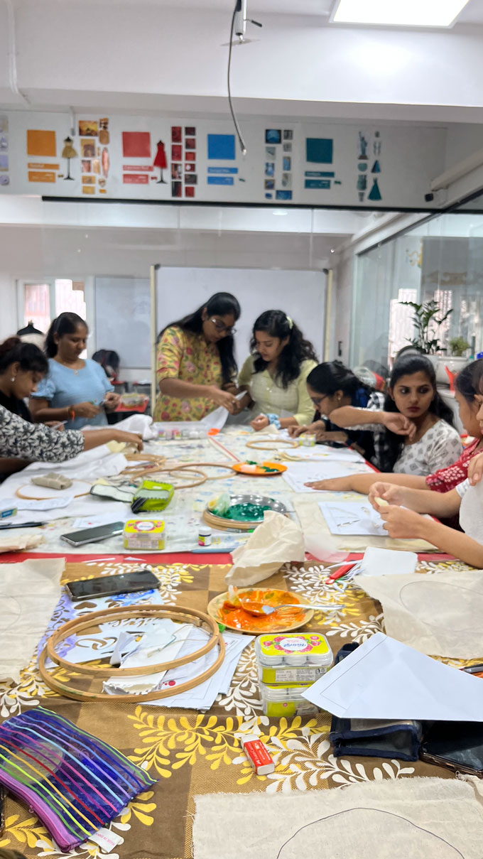 images of students workshop at jayanagr